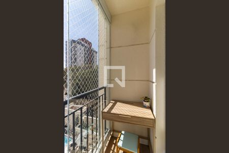 Varanda da Sala de apartamento à venda com 2 quartos, 47m² em Jardim Santa Cruz (sacomã), São Paulo
