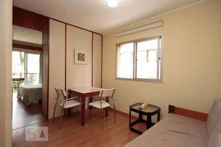 Sala de apartamento à venda com 1 quarto, 31m² em Jardim Paulista, São Paulo