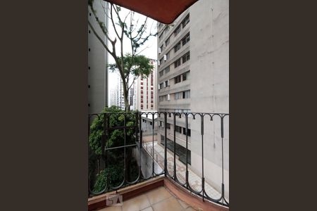 Varanda de apartamento à venda com 1 quarto, 31m² em Jardim Paulista, São Paulo