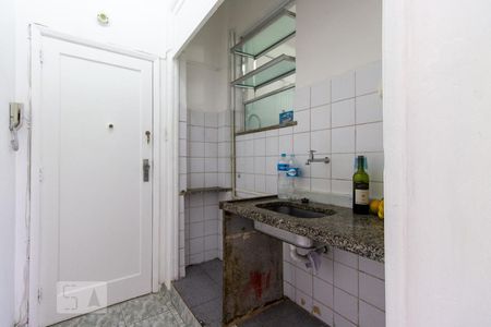 Cozinha de kitnet/studio à venda com 1 quarto, 35m² em Botafogo, Rio de Janeiro