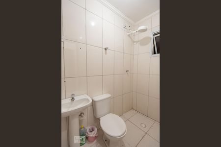 Banheiro de apartamento à venda com 2 quartos, 76m² em Parque Capuava, Santo André