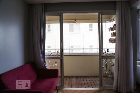 Varanda da Sala de apartamento para alugar com 3 quartos, 74m² em Chácara Inglesa, São Paulo