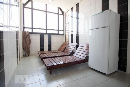 Área Comum - Sauna de apartamento para alugar com 1 quarto, 44m² em Centro, Campinas