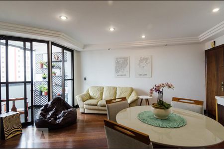 Sala de apartamento à venda com 3 quartos, 110m² em Vila Euclides, São Bernardo do Campo