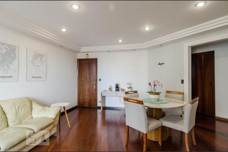 Sala de apartamento à venda com 3 quartos, 110m² em Vila Euclides, São Bernardo do Campo