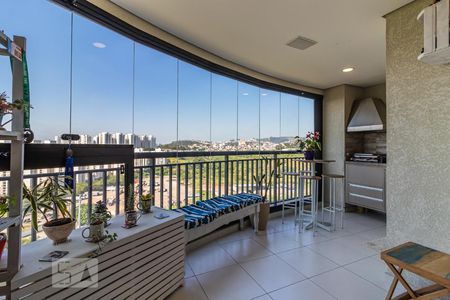 Varanda Embutida de apartamento para alugar com 3 quartos, 86m² em Alphaville Empresarial, Barueri