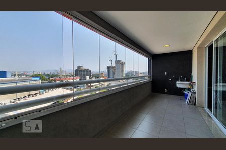 Varanda da Sala de apartamento para alugar com 2 quartos, 67m² em Parque Industrial Tomas Edson, São Paulo