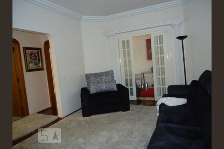 Sala de TV de apartamento à venda com 3 quartos, 193m² em Centro, Santo André