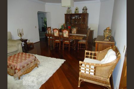 Sala de Estar de apartamento à venda com 3 quartos, 193m² em Centro, Santo André