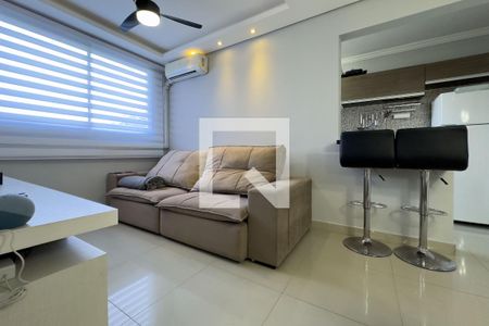 Sala de apartamento à venda com 2 quartos, 55m² em Nonoai, Porto Alegre