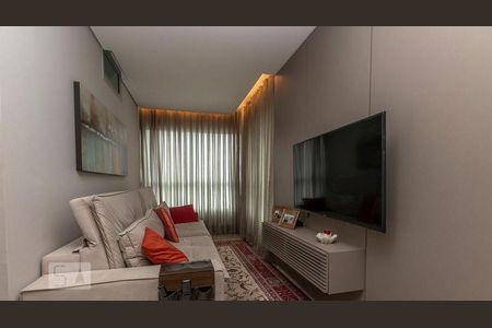 Sala de apartamento para alugar com 2 quartos, 72m² em Vale do Sereno, Nova Lima