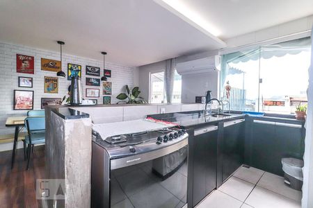 Sala de Jantar e Cozinha de apartamento à venda com 2 quartos, 120m² em Pechincha, Rio de Janeiro