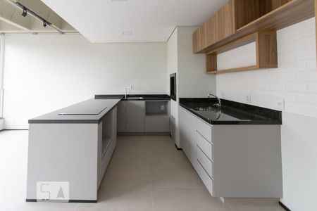 Sala/Cozinha de apartamento para alugar com 1 quarto, 51m² em Petrópolis, Porto Alegre