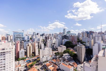 Vista de apartamento à venda com 1 quarto, 40m² em Consolação, São Paulo