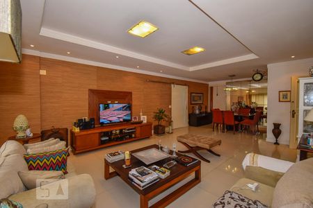 Sala de apartamento à venda com 3 quartos, 166m² em Lagoa, Rio de Janeiro