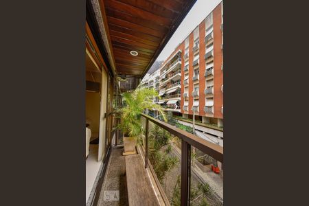 Varanda da Sala de apartamento à venda com 3 quartos, 166m² em Lagoa, Rio de Janeiro