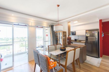Sala de apartamento à venda com 2 quartos, 88m² em Jardim São Vicente, Campinas