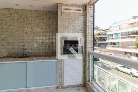 Varanda de apartamento à venda com 3 quartos, 116m² em Recreio dos Bandeirantes, Rio de Janeiro