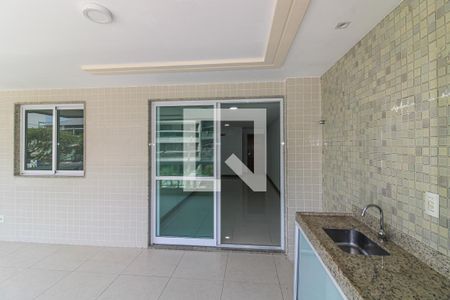 Varanda de apartamento à venda com 3 quartos, 116m² em Recreio dos Bandeirantes, Rio de Janeiro