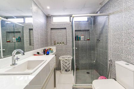 Banheiro de apartamento à venda com 3 quartos, 110m² em Jardim Novo Santo Amaro, São Paulo