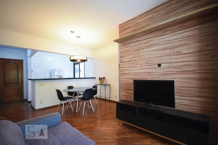 Sala de apartamento à venda com 2 quartos, 64m² em Vila Andrade, São Paulo