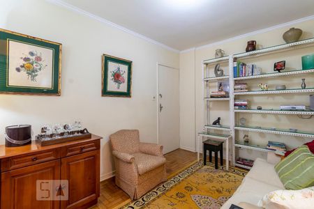 Sala de apartamento para alugar com 1 quarto, 50m² em Cerqueira César, São Paulo