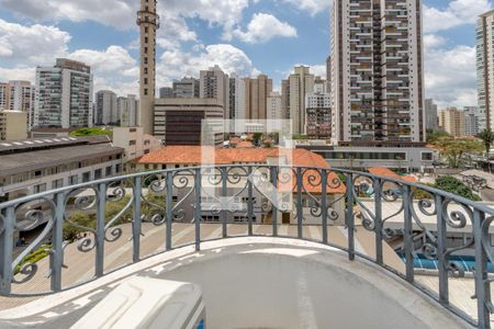 Varanda da Sala de apartamento para alugar com 1 quarto, 42m² em Jardim das Acácias, São Paulo