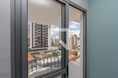 Varanda da Sala de apartamento para alugar com 1 quarto, 42m² em Jardim das Acácias, São Paulo