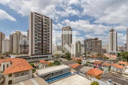 Vista da Varanda da Sala de apartamento para alugar com 1 quarto, 42m² em Jardim das Acácias, São Paulo