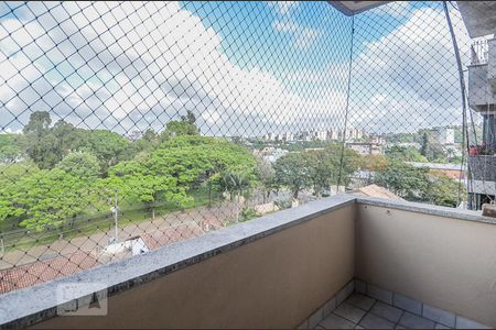 Sacada da Sala de apartamento à venda com 1 quarto, 47m² em Partenom, Porto Alegre