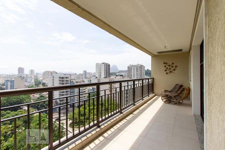 Varanda de apartamento para alugar com 2 quartos, 85m² em Laranjeiras, Rio de Janeiro