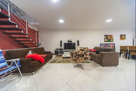 Sala de casa à venda com 3 quartos, 517m² em Vila Camilopolis, Santo André
