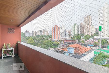 Varanda de apartamento à venda com 4 quartos, 170m² em Jardim Sílvia, Santo André