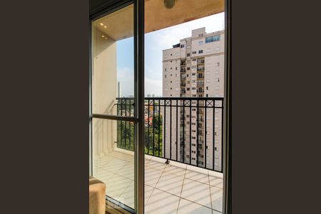 Varanda da Sala de apartamento à venda com 2 quartos, 55m² em Vila Augusta, Guarulhos