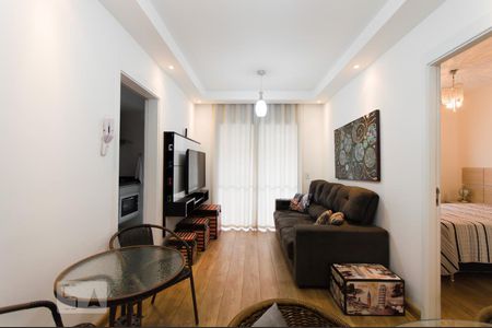 Sala de apartamento à venda com 1 quarto, 48m² em Centro, São Paulo