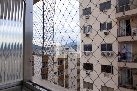 Vista da Área de Serviço de apartamento à venda com 2 quartos, 56m² em Lins de Vasconcelos, Rio de Janeiro