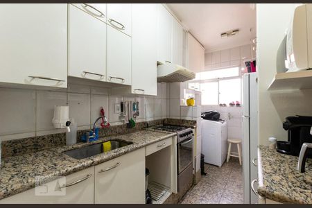 Cozinha de apartamento à venda com 2 quartos, 55m² em Horto, Belo Horizonte