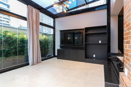 Sala de apartamento à venda com 1 quarto, 96m² em Vila Olímpia, São Paulo