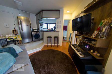 Sala de apartamento para alugar com 1 quarto, 40m² em Cerqueira César, São Paulo