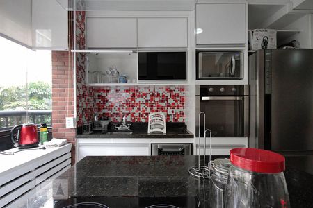 Varanda / Cozinha de apartamento para alugar com 2 quartos, 58m² em Bela Vista, São Paulo