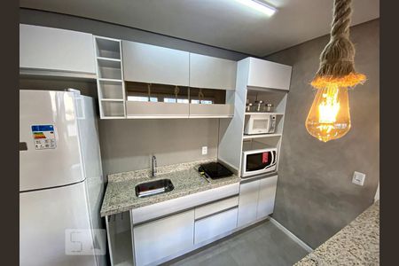 Cozinha - Armários de kitnet/studio para alugar com 1 quarto, 35m² em Rio Branco, Novo Hamburgo