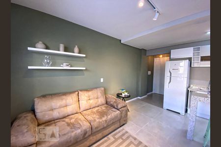 Studio para alugar com 35m², 1 quarto e sem vagaDetalhe Sala