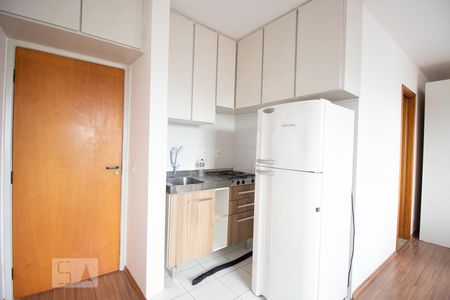 Studio - Cozinha de kitnet/studio para alugar com 1 quarto, 30m² em Mirandópolis, São Paulo