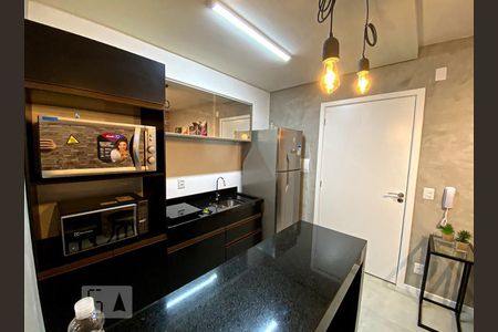 Cozinha - Armários de kitnet/studio para alugar com 1 quarto, 24m² em Rio Branco, Novo Hamburgo
