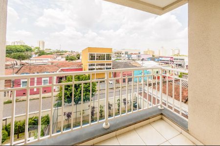 Sacada da Sala de apartamento para alugar com 2 quartos, 50m² em Vila Industrial, Campinas