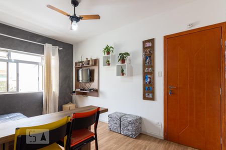 Sala de apartamento à venda com 3 quartos, 75m² em Campestre, Santo André