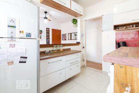 Cozinha de apartamento à venda com 3 quartos, 75m² em Campestre, Santo André