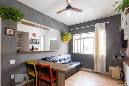 Sala de apartamento à venda com 3 quartos, 75m² em Campestre, Santo André