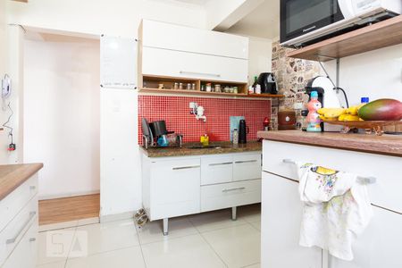 Cozinha de apartamento à venda com 3 quartos, 75m² em Campestre, Santo André