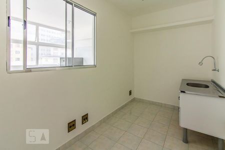 Cozinha de kitnet/studio à venda com 1 quarto, 43m² em Centro, São Paulo